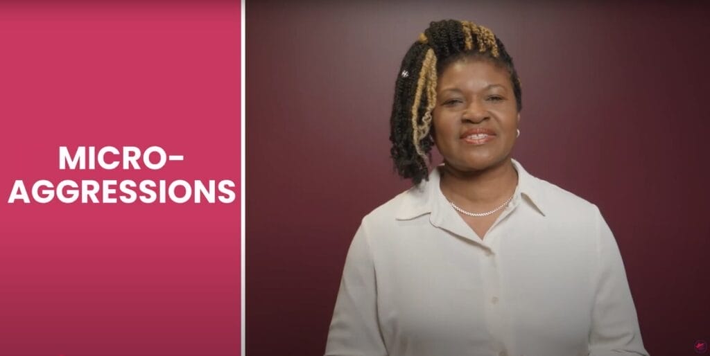 A video of Colleen from ISANS introducing the important topic of microaggressions