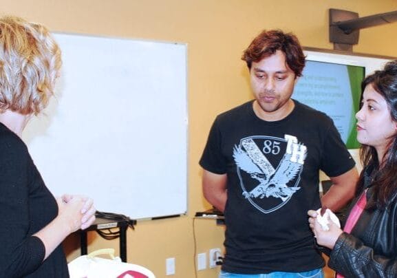 Chritstine and Sourav 2